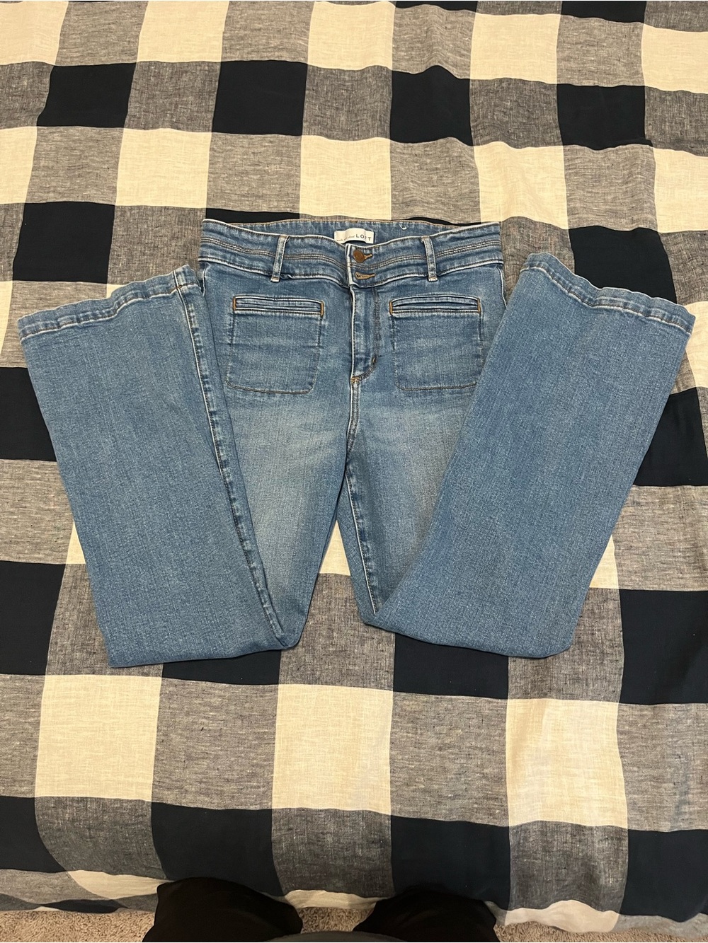 LOFT Blue Denim Women’s Boot Cut High Rise Jeans